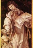 Saint Cyriaque.
Matthias Grünewald (1460-1528)