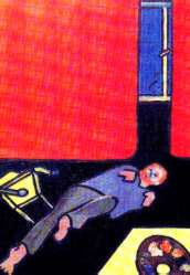 "Le rideau rouge" ou "Hommage à Vincent"
Anonyme, environ 19656