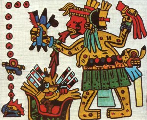 The Aztec goddess Tlazolteotl